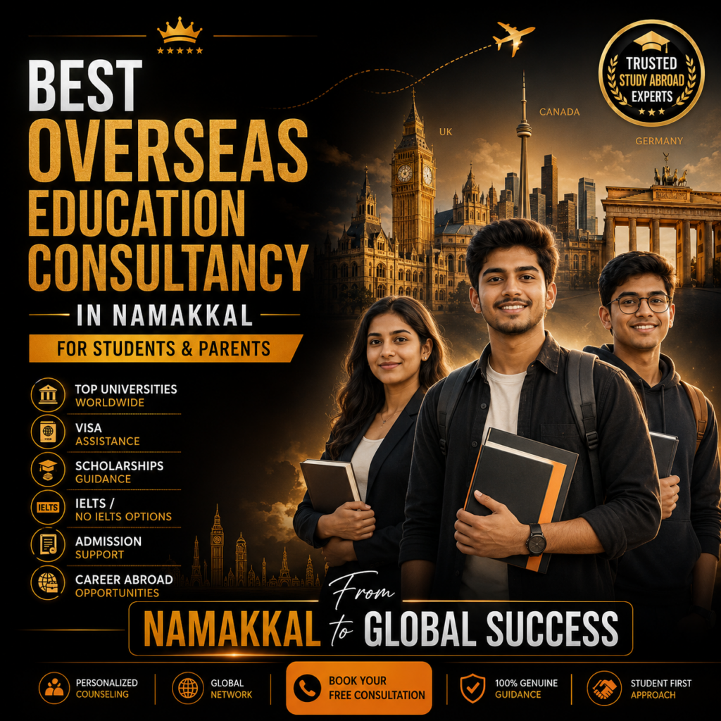 Best Overseas Education Consultancy in Namakkal | Yaxley Global