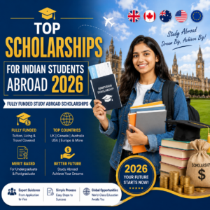 Top Scholarships for Indian Students to Study Abroad in 2026: Complete Funding Guide
