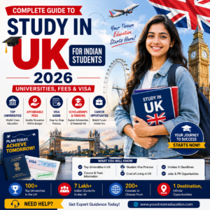 Complete Guide to Study in UK for Indian Students 2026 | Universities, Fees & Visa