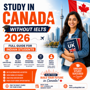 Study in Canada Without IELTS 2026: Full Guide for Indian Students
