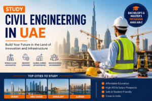 Study Civil Engineering in UAE: Dubai, Abu Dhabi, Sharjah & Ajman