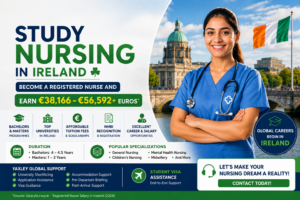 Study Nursing in Ireland: Universities, Fees, Salary & Visa