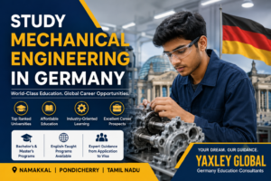 Study Mechanical Engineering in Germany | Best Germany Education Consultancy in Namakkal & Pondicherry